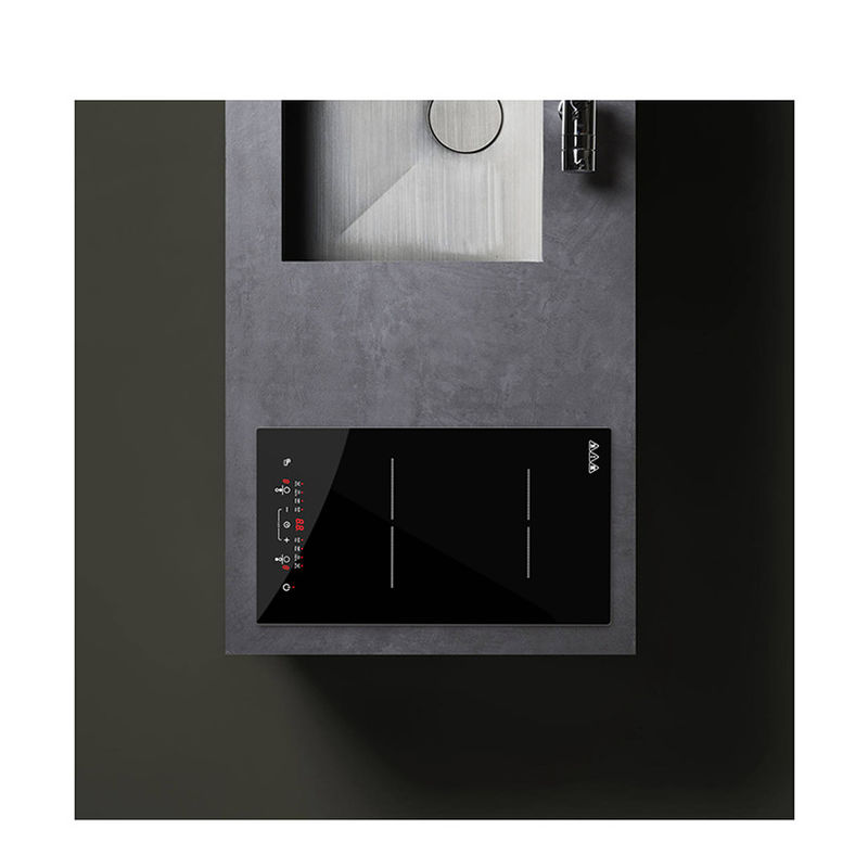 Modern 2 Zone Built In Induction Hob  Cooker 220v Sleek  Household