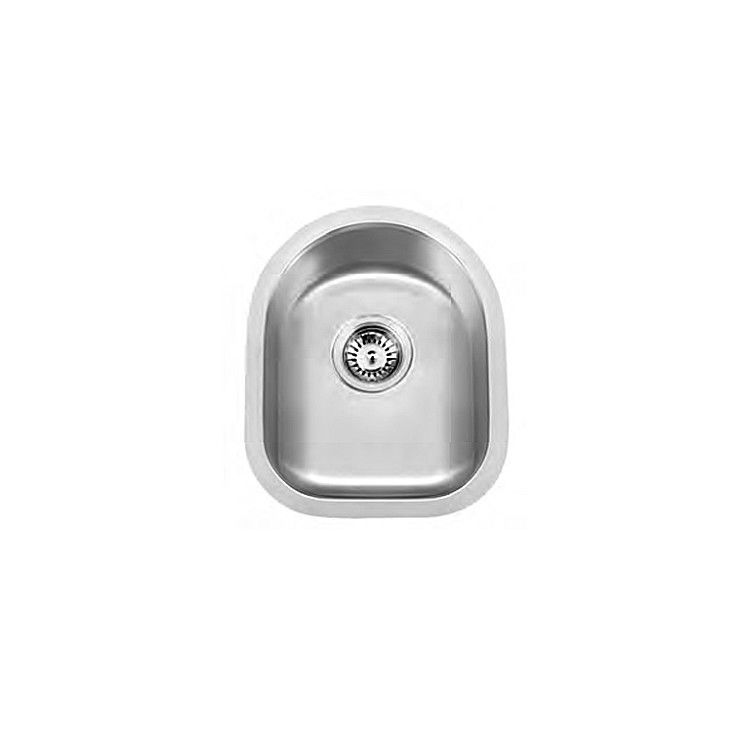 Undermount CUPC Approval 304 Stainless Steel Kitchen Sink Single Bowl 2''