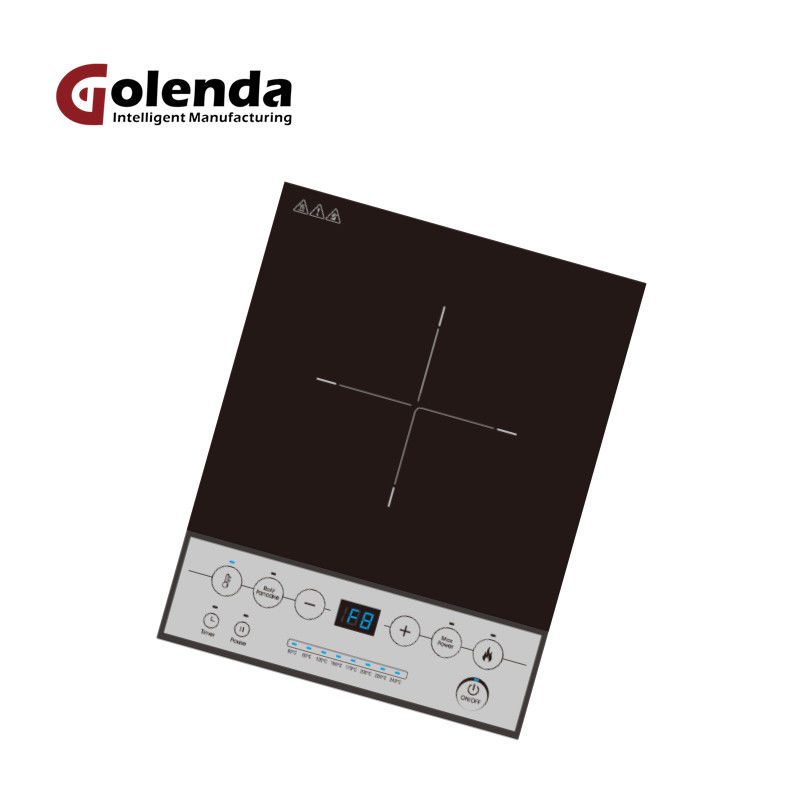 Energy Saving Tabletop Induction Cooker 2200W Overheat Protection With 6 Keys