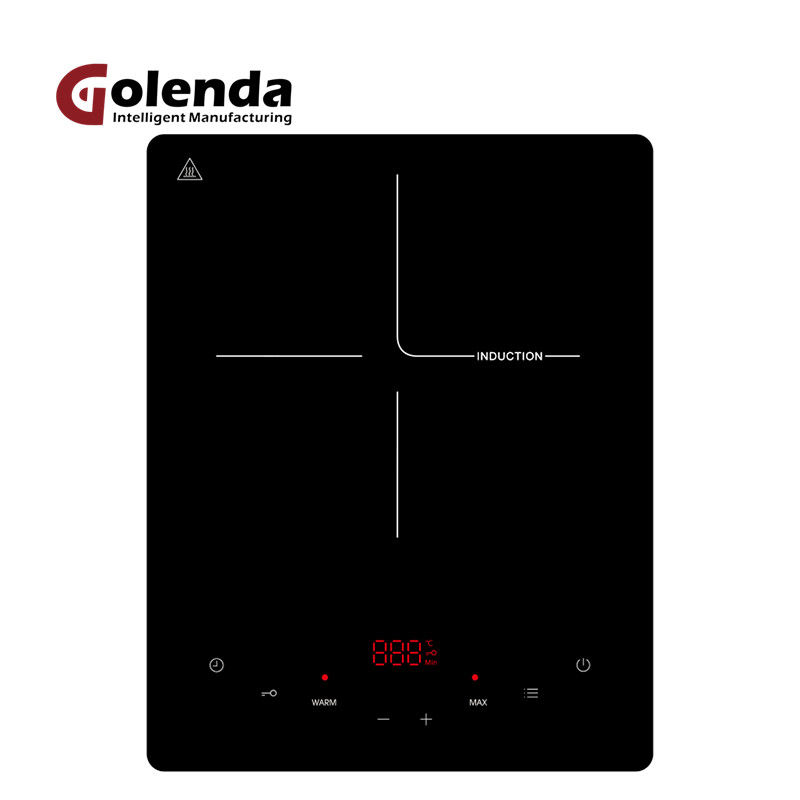 Glass Surface Tabletop Induction Stove , Portable Cook Top Stove With Timer