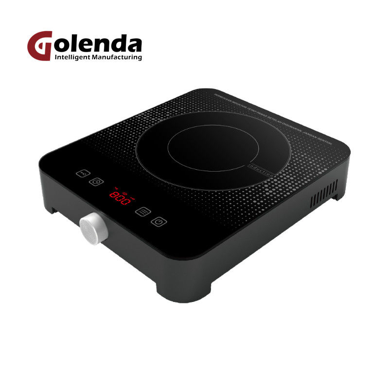Touch Control Single Tabletop Induction Cooker Hob Portable  Pan Detection
