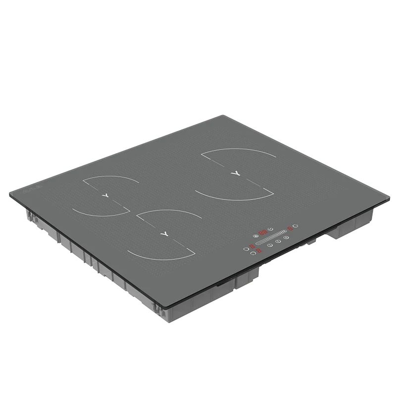 Black 220V New Induction Cooker Hob With 10 Keys Touch Control And Overheat Protection